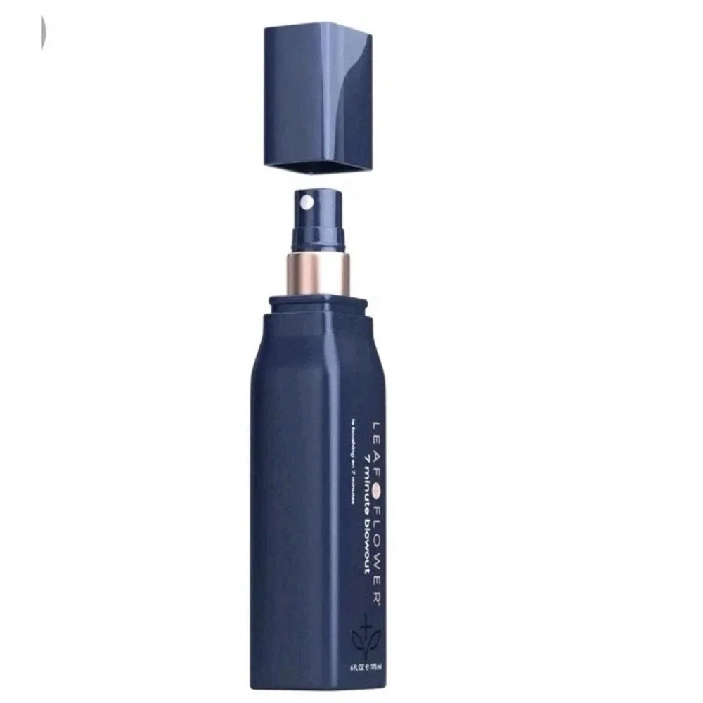 Leaf‎ & Flower 7 Minute Blowout Hair Styling Spray Heat Protectant 6oz 175ml NEW